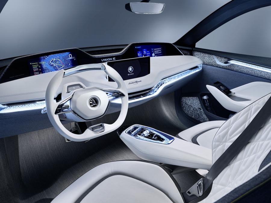 Торпедо Skoda VisionE Concept 2017 года  (фото 41 из 41)